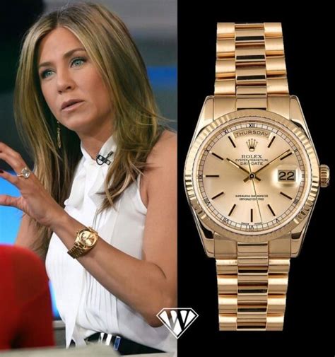 rolex jennifer aniston|jennifer aniston watch review.